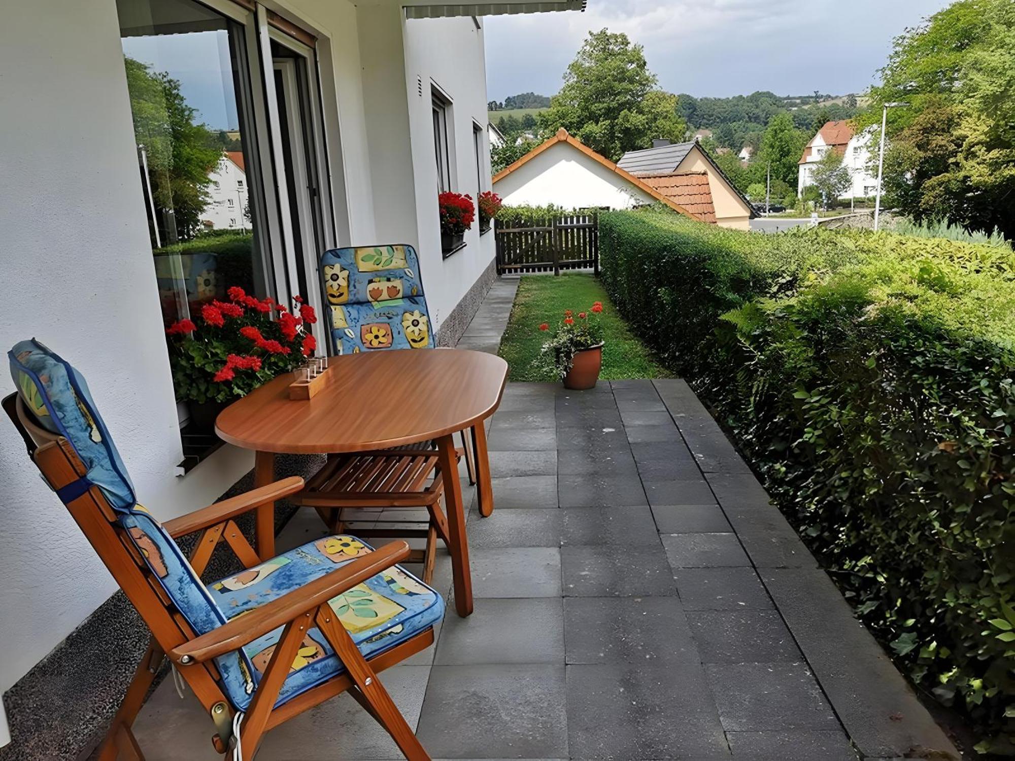 Ferienwohnung Am Schlosspark Melsungen Bagian luar foto