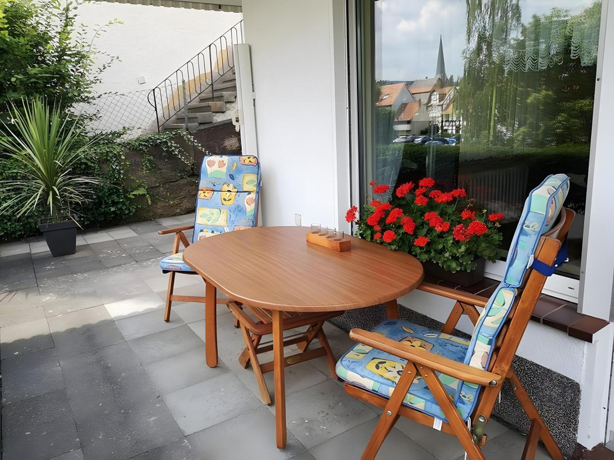 Ferienwohnung Am Schlosspark Melsungen Bagian luar foto